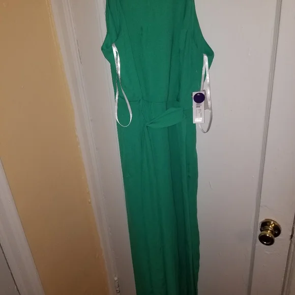 Sweet Storm Green Jumpsuit - Picture 7 of 8